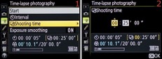 Configuring a Time-lapse Interval_02