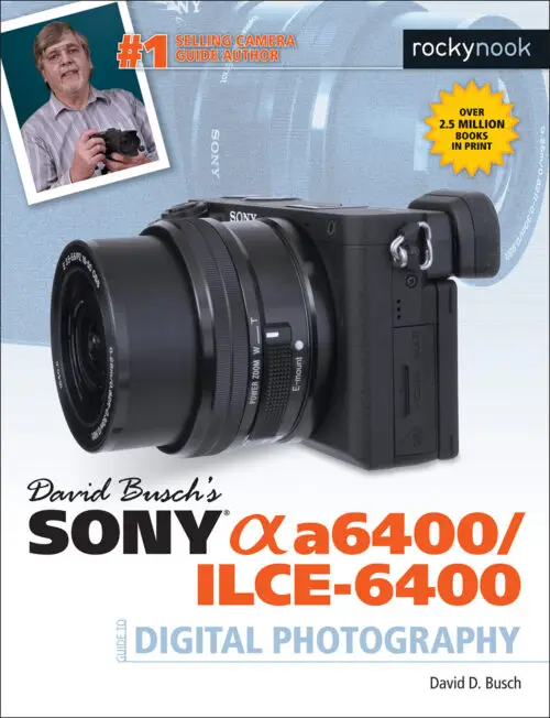 Field Value
post_title David Buschs Sony Alpha a6400/ILCE-6400 Guide to Digital Photography David Buschs Sony Alpha a6400/ILCE-6400 Guide to Digital Photography