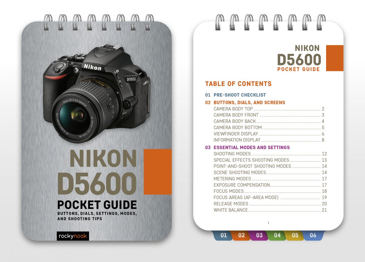  Nikon  D5600  Pocket Guide RockyNook