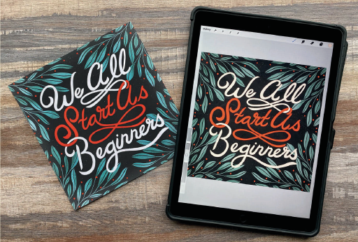 Hand Lettering - Why Go Digital?
