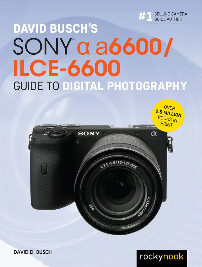 David Buschs Sony Alpha a6600/ILCE-6600 Guide to Digital Photography