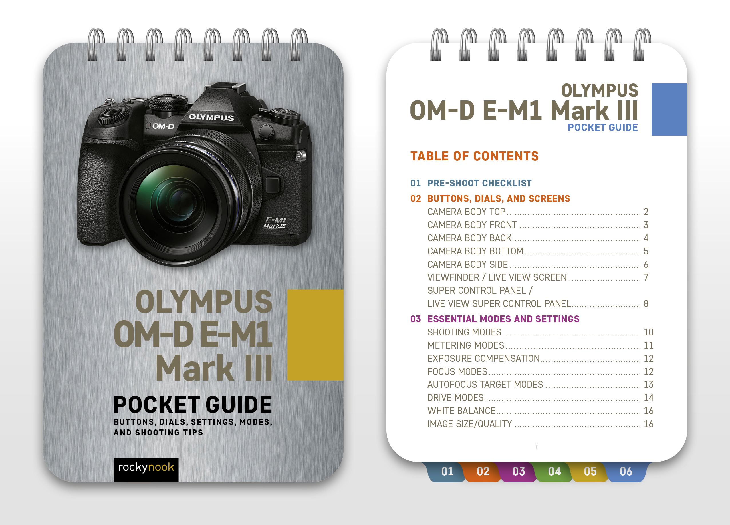 Olympus OM-D E-M1 Mark III Pocket Guide - Rocky Nook