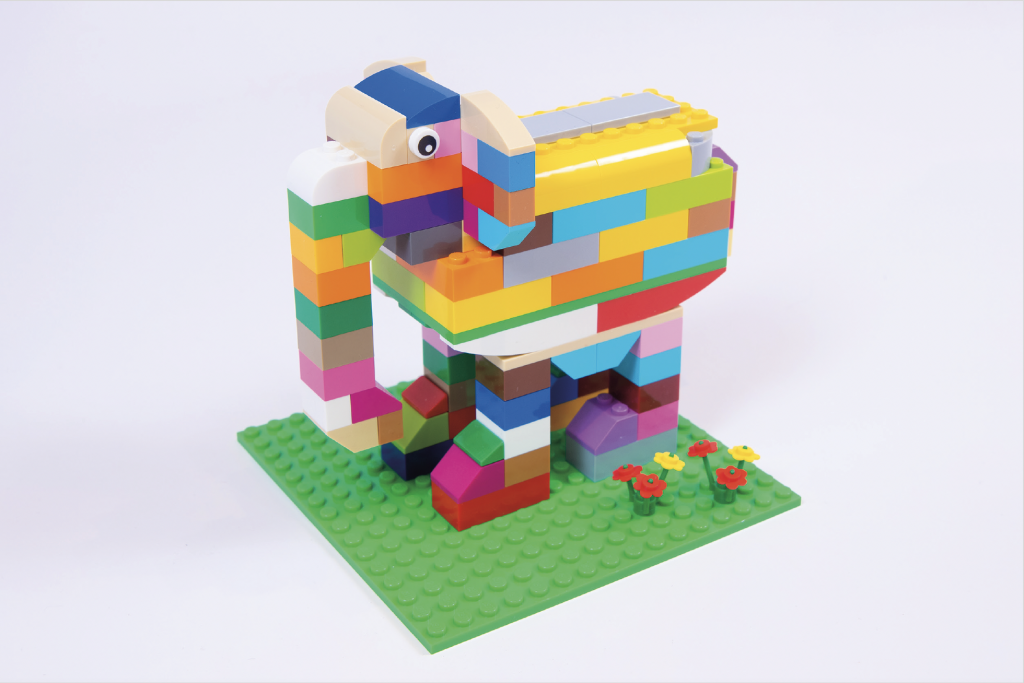 How to Build an Elephant out of LEGO Blocks