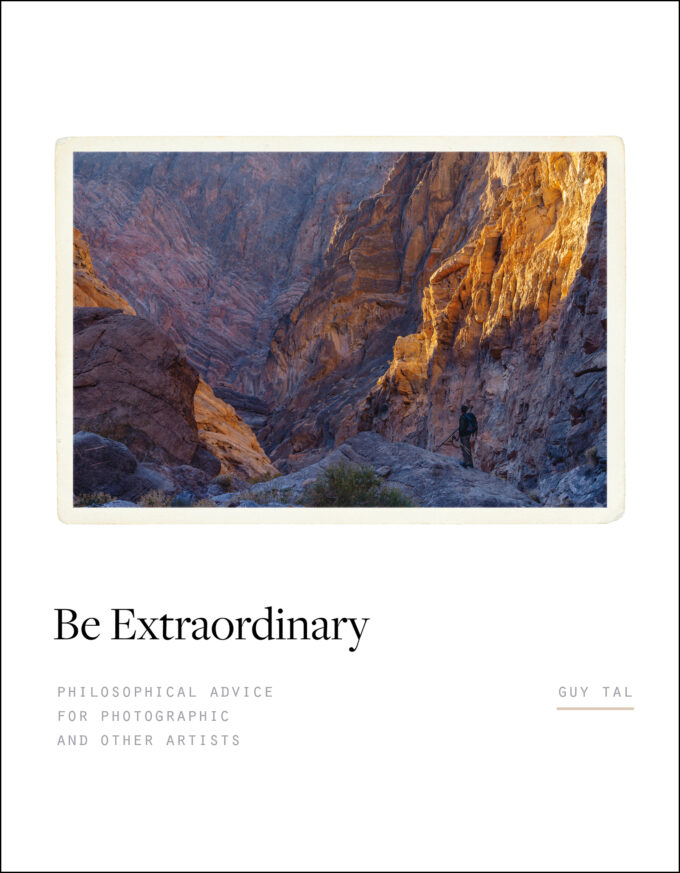 1348 Book Cover for Be Extraordinary: Philosophical Advice for Photographic and Other Artists