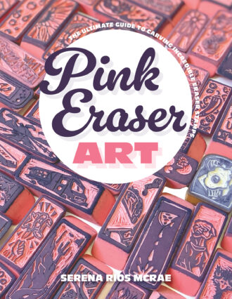 pink eraser art cover