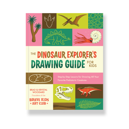 The Dinosaur Explorer's Drawing Guide for Kids