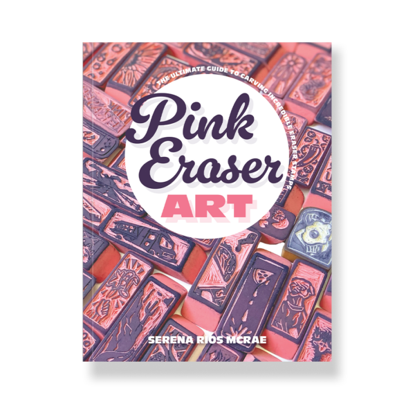 Pink Eraser Art